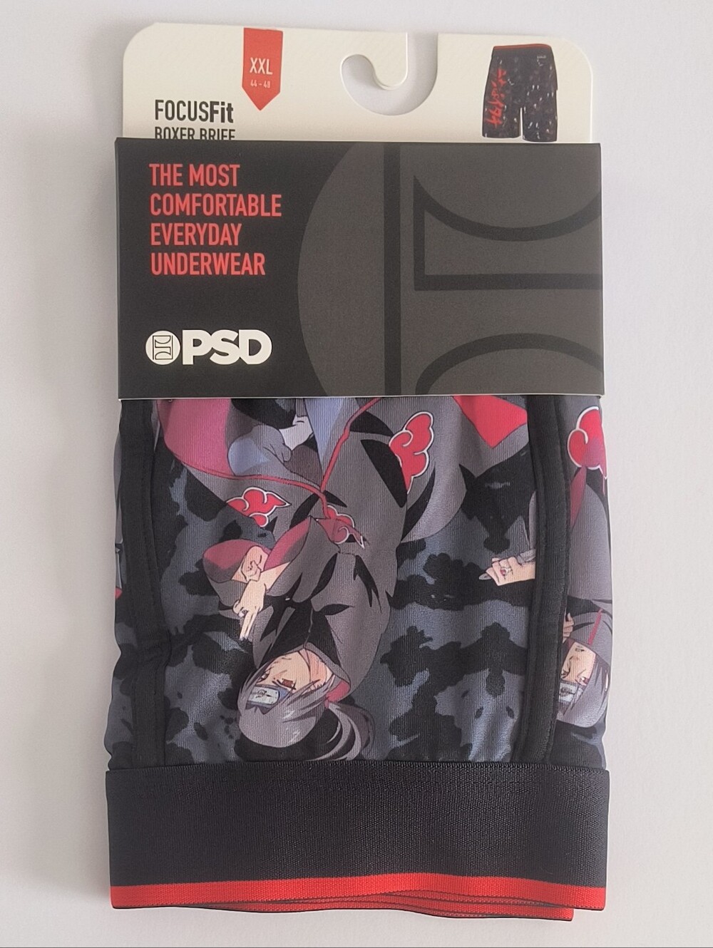 PSD Naurto Itachi Boxer Briefs Size XXL